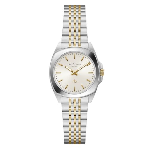 rag & bone Damen Analog Quarz Uhr Armbanduhr Bleeker RBL250009 Edelstahl