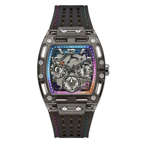 Guess Herren Uhr Armbanduhr PHOENIX GW0499G14 Silicon