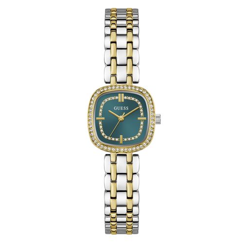 Guess Damen Uhr Armbanduhr HAZEL GW1018L6 Edelstahl bicolor