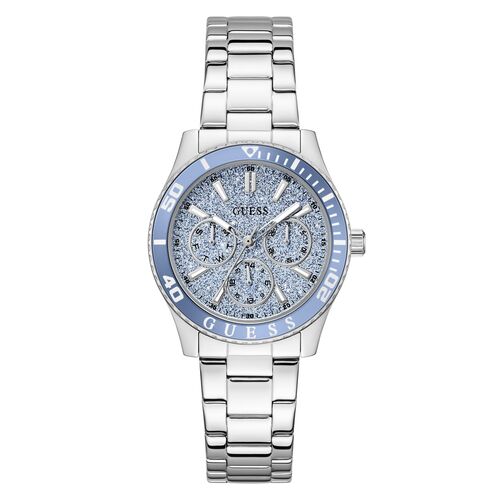 Guess Damen Uhr Armbanduhr MARIANA GW1035L1 Edelstahl silber