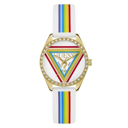 Guess Damen Uhr Armbanduhr JOY GW1045L2 Silikon