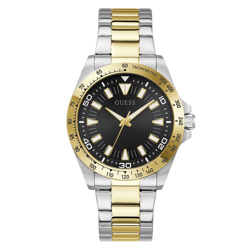 Guess Herren Uhr Armbanduhr NEO GW1064G4 Edelstahl bicolor