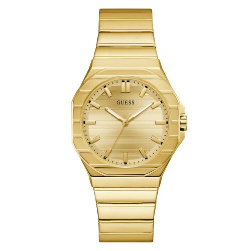 Guess Damen Uhr Armbanduhr JAQ GW1070G2 Edelstahl gold