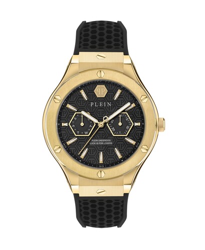 Philipp Plein Herren Uhr Analog Quarz PLEIN UNDERDOG MULTI PW1GA0226 Silikon