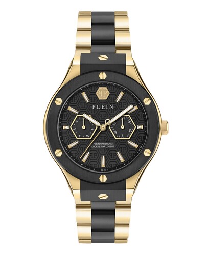 Philipp Plein Herren Uhr Analog Quarz PLEIN UNDERDOG MULTI PW1GA0626 Edelstahl