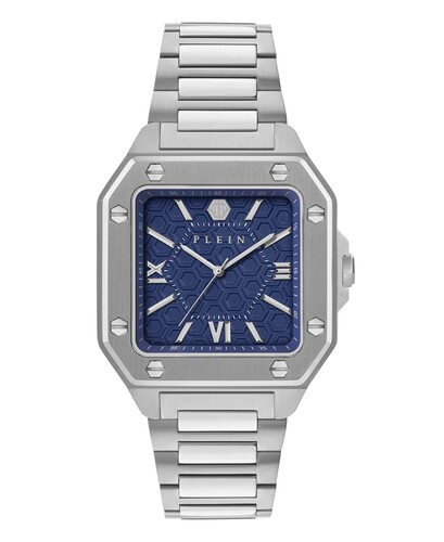 Philipp Plein Herren Uhr Analog Quarz PLEIN EDGE PWYGA0126 Edelstahl