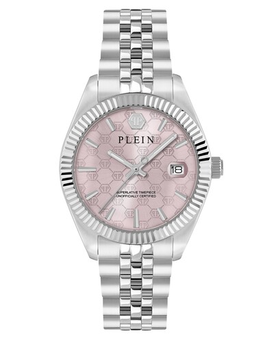 Philipp Plein Damen Uhr Analog Quarz DATE SUPERLATIVE PWYFA0826 Edelstahl