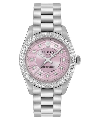 Philipp Plein Damen Uhr Analog Quarz QUEEN SUPREME PW7FA0226 Edelstahl