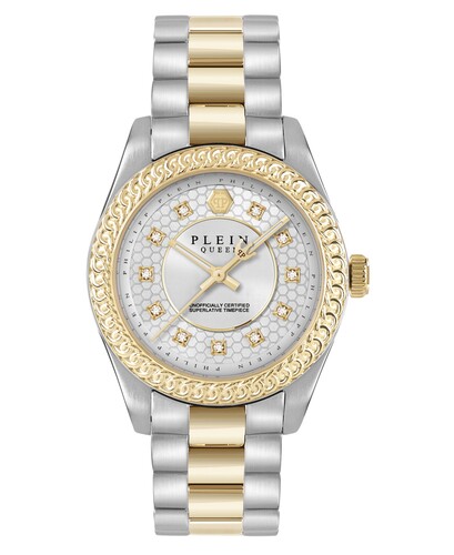 Philipp Plein Damen Uhr Analog Quarz QUEEN SUPREME PW7FA0326 Edelstahl
