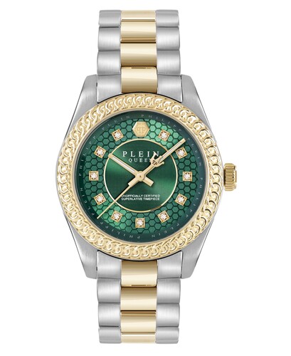 Philipp Plein Damen Uhr Analog Quarz QUEEN SUPREME PW7FA0426 Edelstahl