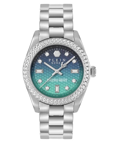 Philipp Plein Damen Uhr Analog Quarz QUEEN SUPREME PW7FA0626 Edelstahl