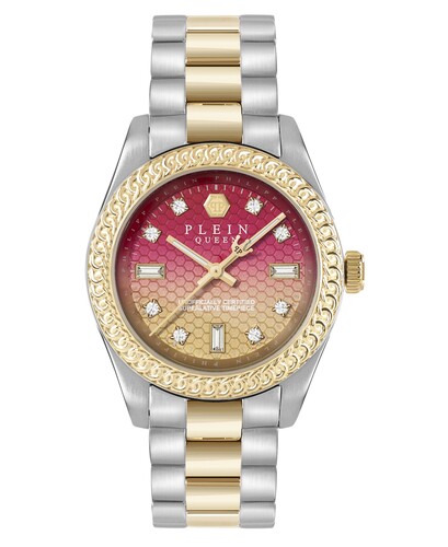Philipp Plein Damen Uhr Analog Quarz QUEEN SUPREME PW7FA0726 Edelstahl