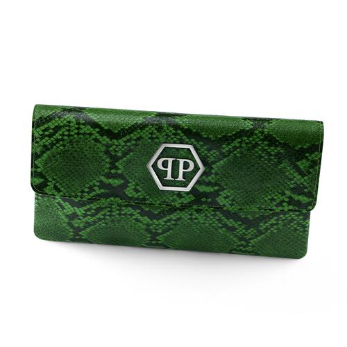 Philipp Plein Tasche Clutch gr�n PPPO125 