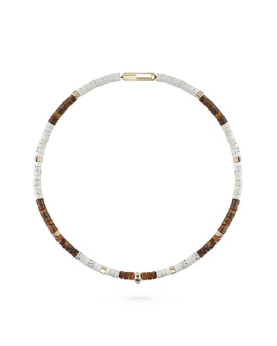 Philipp Plein Herren Kette Halskette Edelstahl Gold  PLEIN BEADS PJNEA17NU