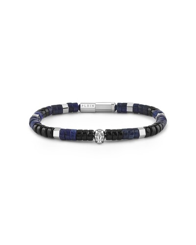 Philipp Plein Herren Armband Edelstahl silber PLEIN BEADS PJNEA13BU