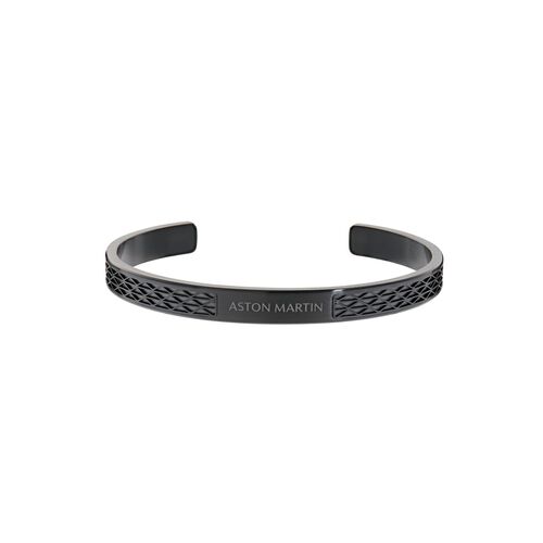 ASTON MARTIN Herren Armband Armreif Edelstahl Gun AML ICON MJIGS6BL1