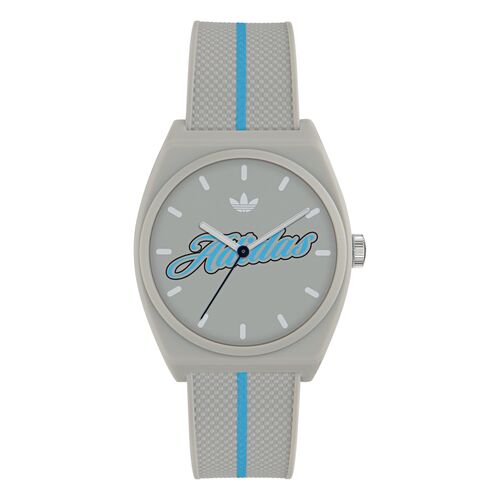 Adidas Unisex Uhr PROJECT TWO Kunststoff grau AOST26028
