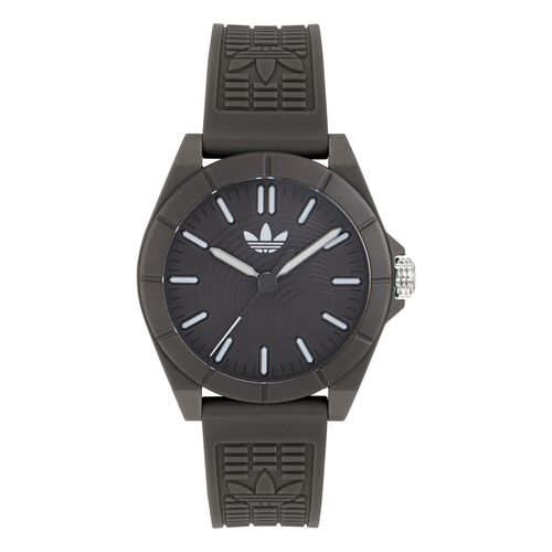 Adidas Unisex Uhr PROJECT FOUR Kunststoff schwarz AOST26041