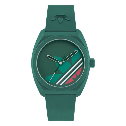 Adidas Unisex Uhr PROJECT THREE Keramik gr�n AOST26044