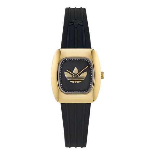 Adidas Damen Uhr RETRO WAVE ONE XS Silikon schwarz AOSY26004