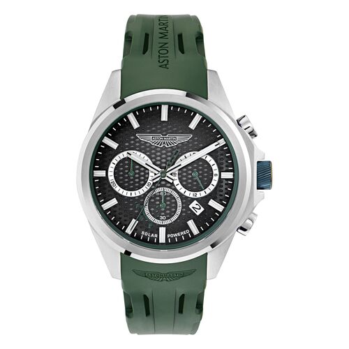 ASTON MARTIN Herren Uhr Chrono Armbanduhr AML THRILL MTRH2S604 Silikon