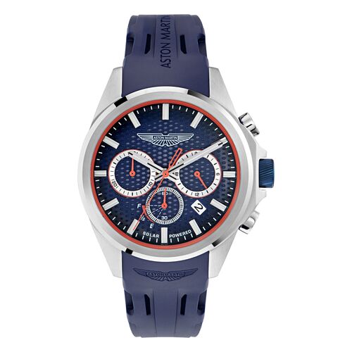 ASTON MARTIN Herren Uhr Chrono Armbanduhr AML THRILL MTRH2S607 Silikon