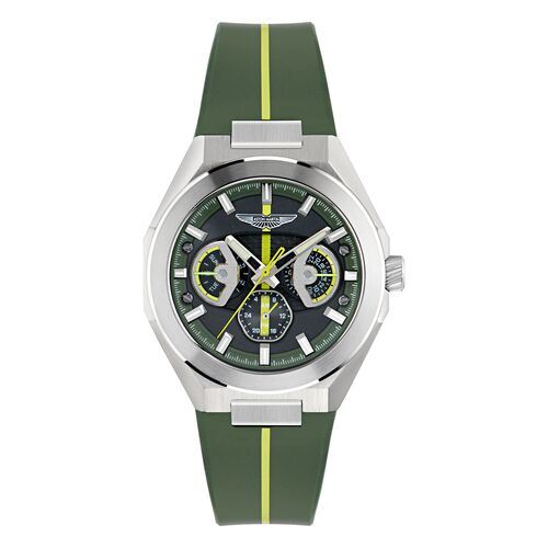ASTON MARTIN Herren Uhr Armbanduhr AML THRILL MTRI2S601 Silikon