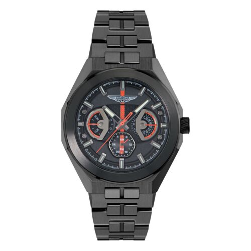 ASTON MARTIN Herren Uhr Armbanduhr AML THRILL MTRI2S605 Edelstahl