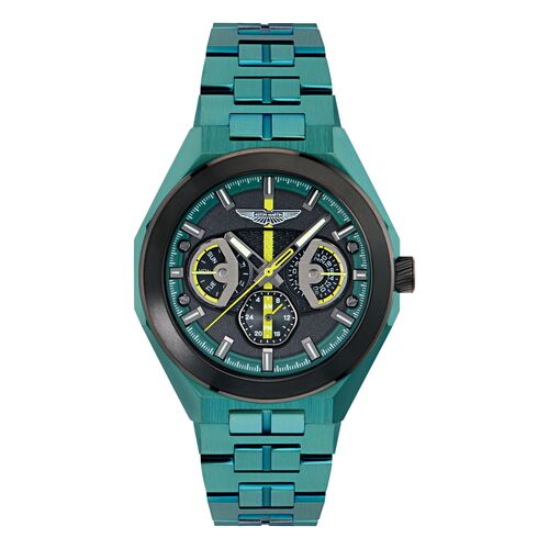 ASTON MARTIN Herren Uhr Armbanduhr AML THRILL MTRI2S606 Edelstahl