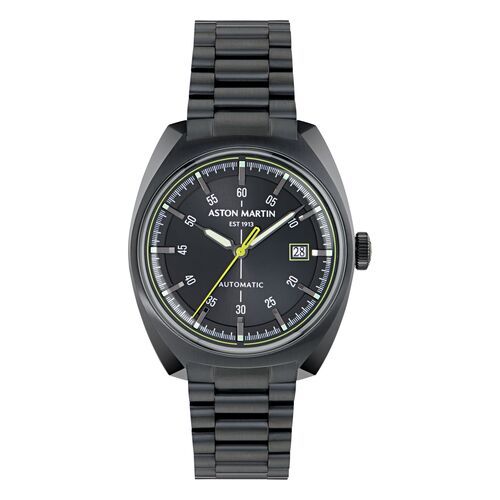 ASTON MARTIN Herren Automatik Uhr Armbanduhr AML TIMELESS MTTS2S601 Edelstahl
