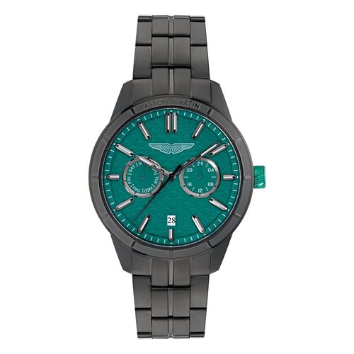 ASTON MARTIN Herren Uhr Analog Quarz AML ICON MTIH2S601 Edelstahl