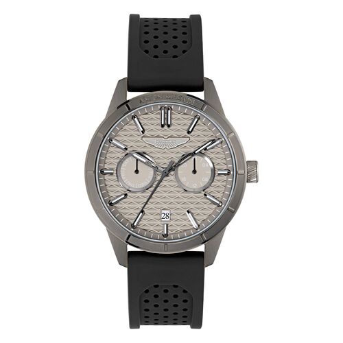 ASTON MARTIN Herren Uhr Analog Quarz AML ICON MTIH2S602 Silikon