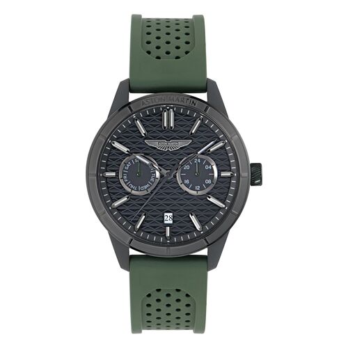 ASTON MARTIN Herren Uhr Analog Quarz AML ICON MTIH2S604 Silikon