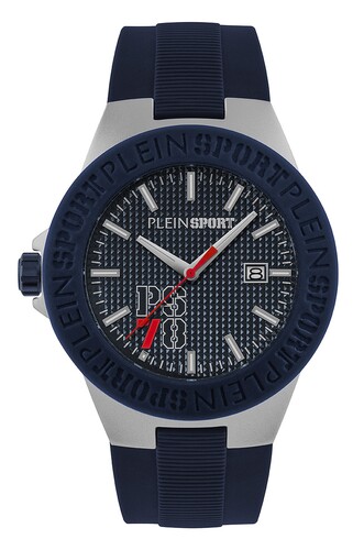 Plein Sport Herren Uhr Analog Quarz VORTEX PSRGA0426 Silikon