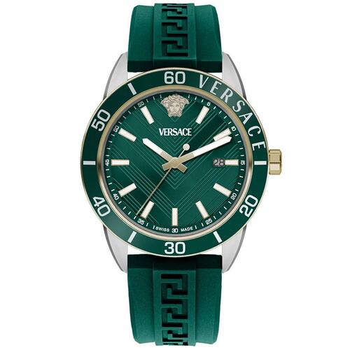 Versace Herren Uhr Armbanduhr GRECA URBAN VEYCA0124 Silikon