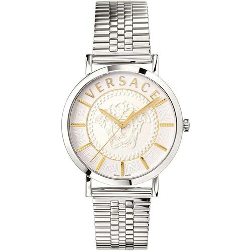 Versace Damen Uhr Armbanduhr V-ESSENTIAL VEJ400421 Edelstahl