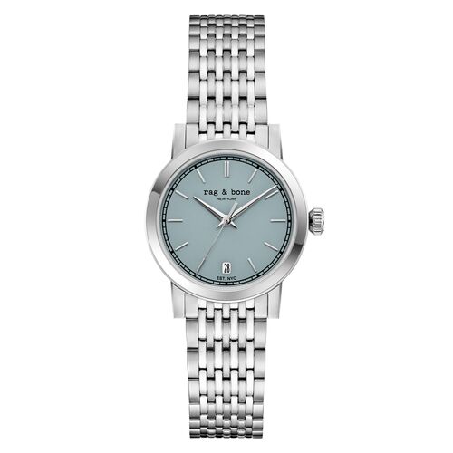 rag & bone Damen Analog Quarz Uhr Armbanduhr Reign RBL260000 Edelstahl
