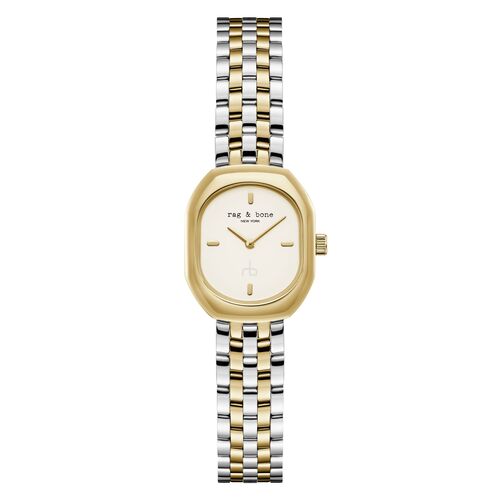 rag & bone Damen Analog Quarz Uhr Armbanduhr Audrey RBL260003 Edelstahl