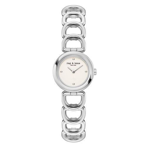 rag & bone Damen Analog Quarz Uhr Armbanduhr Spire RBL260005 Edelstahl