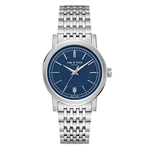 rag & bone Herren Analog Quarz Uhr Armbanduhr Reign RBG260023 Edelstahl