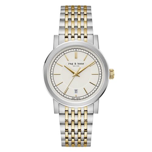 rag & bone Herren Analog Quarz Uhr Armbanduhr Reign RBG260013 Edelstahl