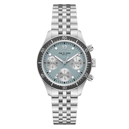 rag & bone Damen Analog Quarz Uhr Armbanduhr Greer RBL260018 Edelstahl