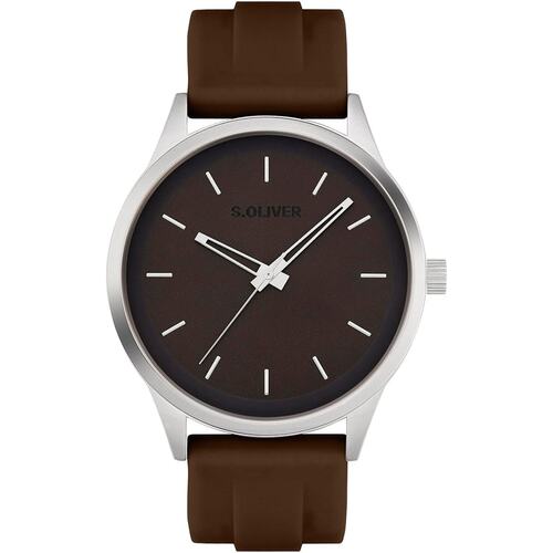 s.Oliver Herren Uhr Armbanduhr Silikon SO-4401-PQ