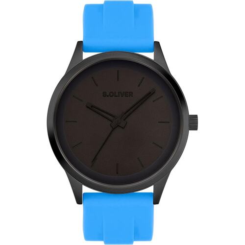 s.Oliver Herren Uhr Armbanduhr Silikon SO-4403-PQ
