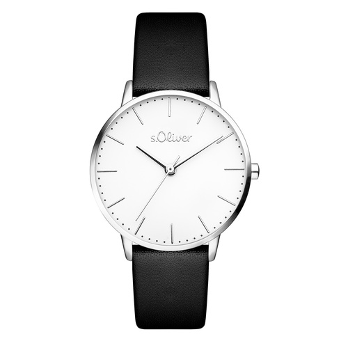 s.Oliver Damen Uhr Armbanduhr Leder SO-4467-LQ 