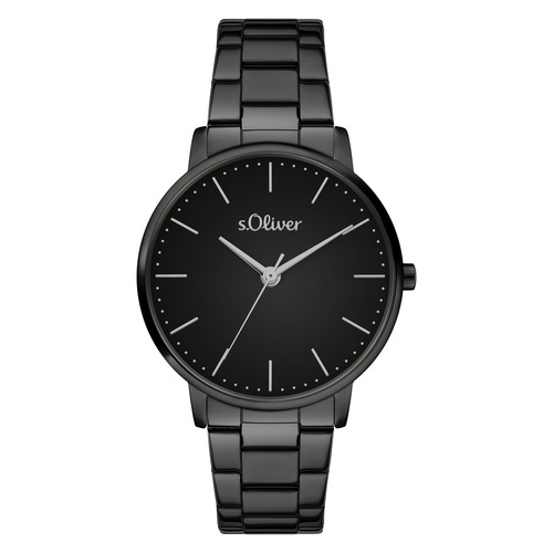 s.Oliver Damen Uhr Armbanduhr Edelstahl SO-4476-MQ