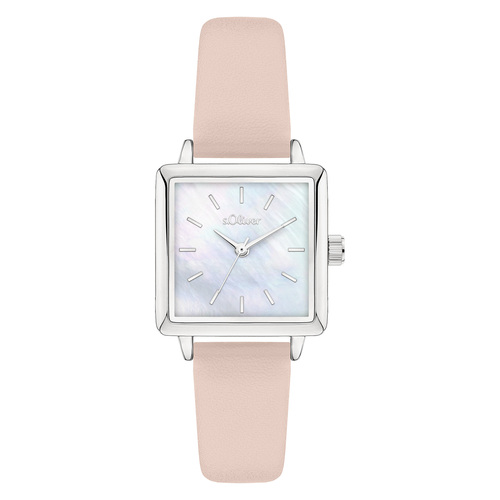 s.Oliver Damen Uhr Armbanduhr Silikon SO-4493-LQ