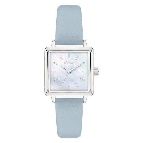 s.Oliver Damen Uhr Armbanduhr Silikon SO-4494-LQ