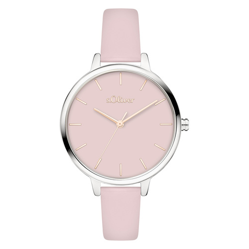 s.Oliver Damen Uhr Armbanduhr Leder SO-4528-LQ