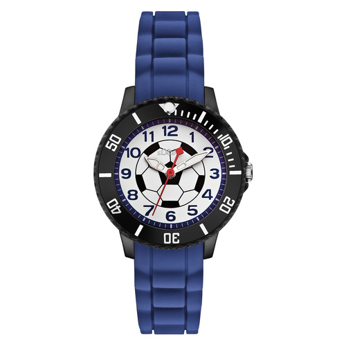 s.Oliver Uhr Kinder-Armbanduhr Silikon Kids Jungen Silikon SO-2589-PQ